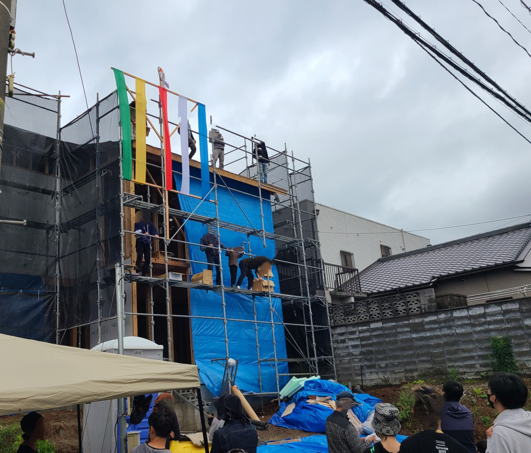 地鎮祭及び上棟祭